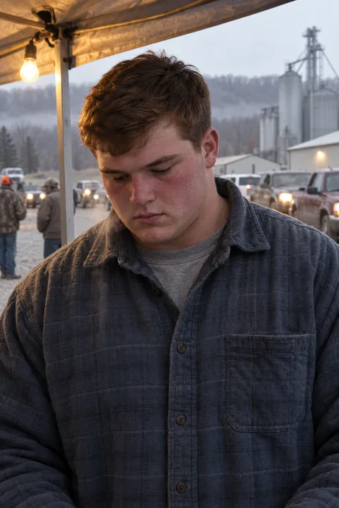 Austin Eubank, The young man who brings it in alone