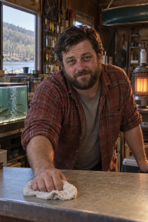 Fletcher Kern, Keeps the store at Kern's Landing