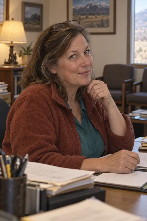 Roz Merritt, Insurance agent, and Dale's wife