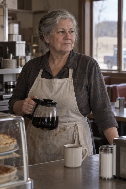 Verna Pike, Owner, the Ferry Bend café