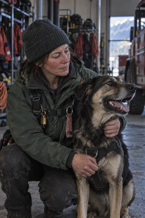 Wren Tomasi, Dog handler