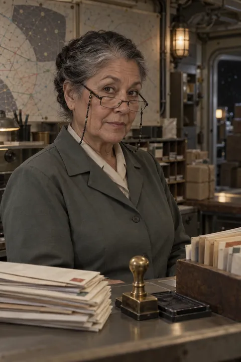 Nella Cruz, Postmaster at the Junction