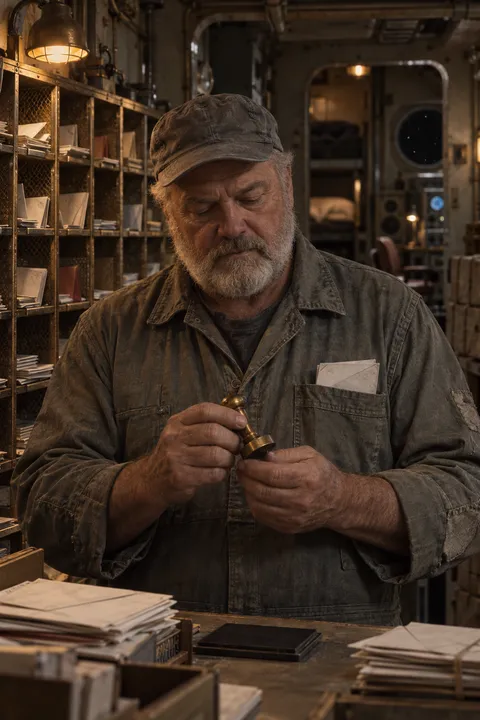 Ray Boone, Captain of the mail ship